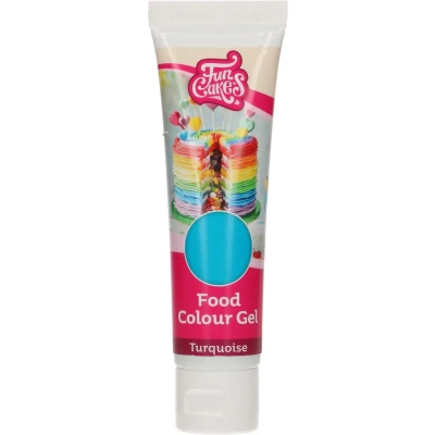 Afbeelding van FunCakes Voedingskleurstof Gel Turquoise 30g