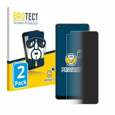 Afbeelding van BROTECT privacy screenprotector voor Oppo A74 5G Folie Beschermfolie Blauwlichtfilter (2 Stuks)