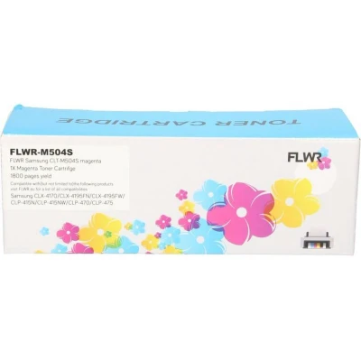 Afbeelding van FLWR Toner / CLT M504S Magenta Geschikt voor Samsung