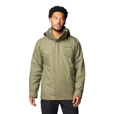 Afbeelding van Columbia BUGABOO Interchange Jacket 2IN1 Outdoorjas, Heren, Maat: Small, Stone green