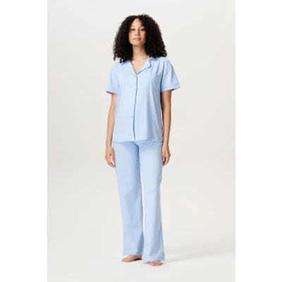 Afbeelding van Noppies WIZA Pyjamabroek, Dames, Maat: XXS, Light sky