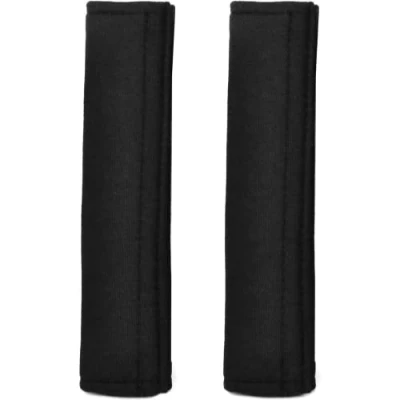 Afbeelding van Trixes gordelhoezen, 2 comfortabele pads met klittenbandsluiting voor auto veiligheidsgordels, gewatteerd, reiskussen, veiligheidsgordelhoezen Schwarz zwart