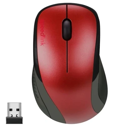 Afbeelding van Speedlink KAPPA Mouse draadloze muis voor kantoor, thuiskantoor en gaming rood