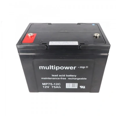 Afbeelding van Multipower MP75 12C accukabel PB 12Volt 75Ah