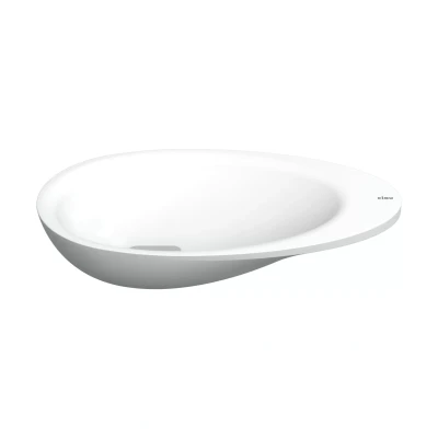 Afbeelding van Fonteinkom Clou First Zonder Kranenbank 36x21.8x8cm Aluite Wit