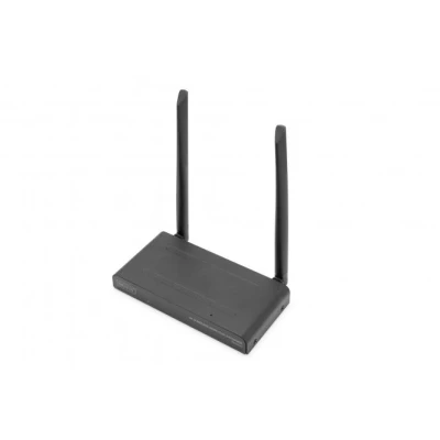 Afbeelding van Digitus DS 55329 Draadloze HDMI ontvanger 150 m 3840 x 2160 Pixel 4 voudige Multi Viewer, Digital Whiteboard functie, Doorgeluste uitgang, Met