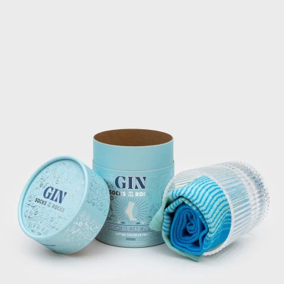 Afbeelding van Socks On The Rocks Cadeauset Gin van Luckies