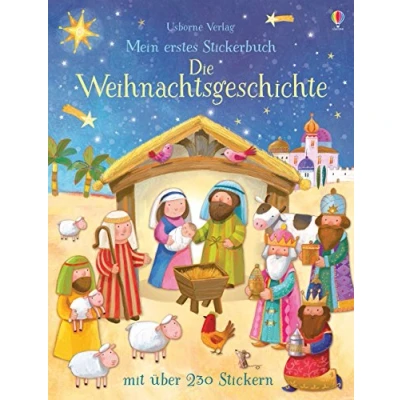 Afbeelding van Mein erstes Stickerbuch: Die Weihnachtsgeschichte