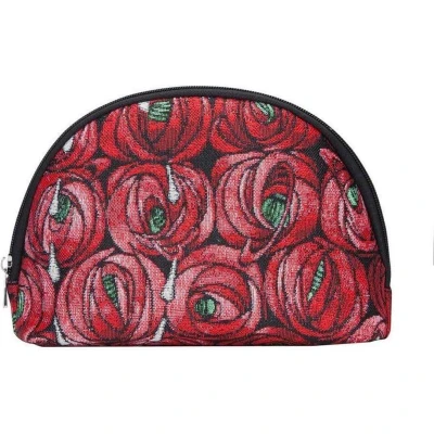 Afbeelding van Signare Make up tas groot Rose and Tear Drop Mackintosh Rozen