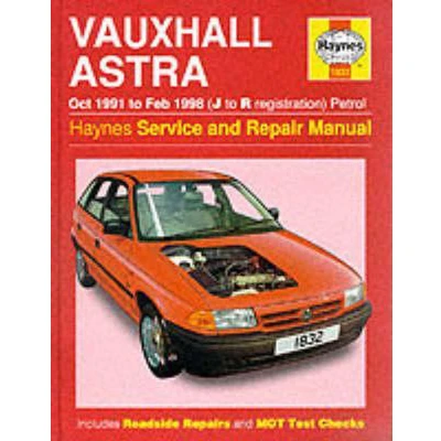 Afbeelding van Vauxhall Astra Petrol (Oct 91 Feb 98) J To R