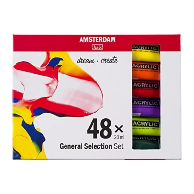 Afbeelding van Amsterdam acrylverf tube van 20 ml, doos 48 stuks