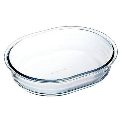Afbeelding van Oven Mould Ô Cuisine Ovalen 19 x 14 4 cm Transparant (6 Stuks)