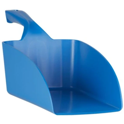 Afbeelding van Vikan Handscheppen Hygiene Handschep Metaaldetecteerbaar Blauw Recht 2ltr