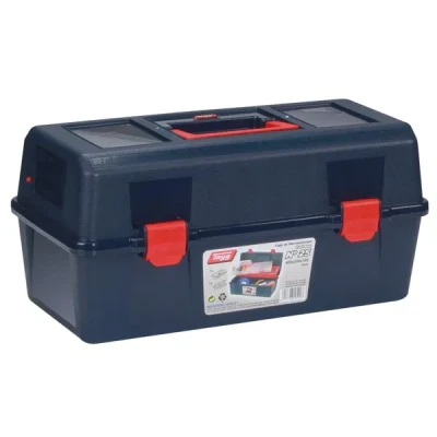Afbeelding van Tayg gereedschapskoffer 400 x 206 188 mm met inlegbak en sorteerdoos Velleman