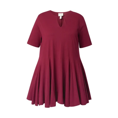 Afbeelding van Ulla Popken Shirt donkerrood