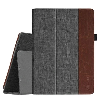 Afbeelding van Fintie Case Cover voor Huawei MediaPad M3 Lite 10, Lichtgewicht Stand Folio Kunstleer Hoes Etui 10 tablet pc, Denim Charcoal