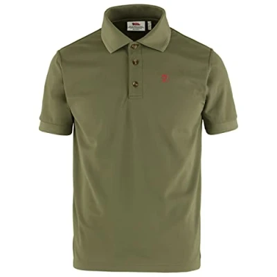 Afbeelding van Polo Fjallraven Men Crowley Pique Shirt Light Olive XXXL