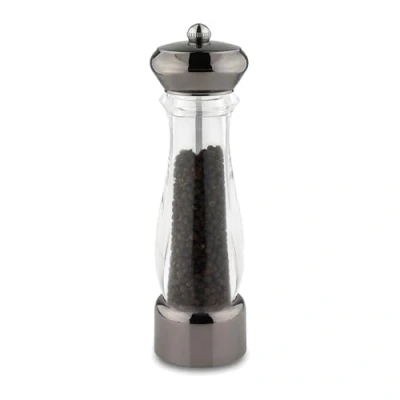Afbeelding van Grunwerg PM 821GM zout of pepermolen, keramiek, gunmetal (21cm/8&quot;) 6 cm x 21
