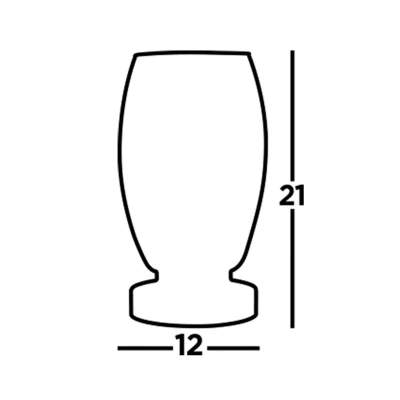 Afbeelding van Searchlight Modern tafellampje Cyclone chroom met smoke glas EU97293 1SM