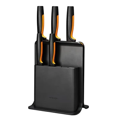 Afbeelding van Fiskars Functional Form Kunststof messenblok met 5 messen