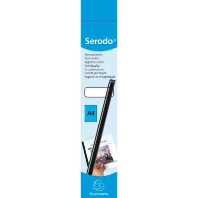 Afbeelding van Bindrug serodo® 25 st. 9mm capaciteit 90 bladen A4 Exacompta