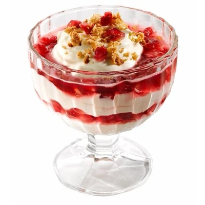 Afbeelding van Topkapi Flamingo 6 stuks ijsbekers, dessertkommen, cocktailglazen, Ice Cream Sundae