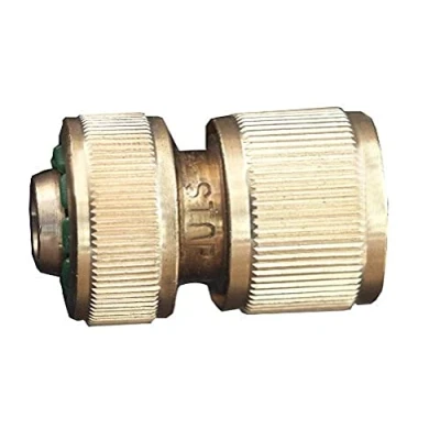 Afbeelding van Cornat Garden Messing Slangstuk 1/2Sl Stop FLOR89520