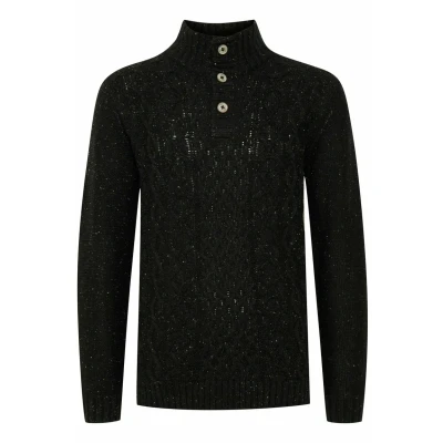 Afbeelding van Indicode Jeans Idbenat Trui, Heren, Maat: Medium, Black