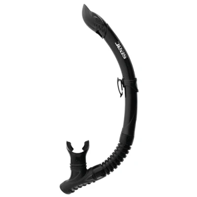Afbeelding van SEAC Reverse Snorkel met anti spat top en ontluchtingsventiel, uniseks, volwassenen, zwart, eenheidsmaat