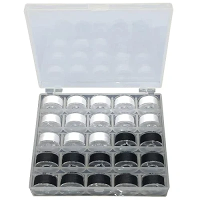 Afbeelding van 25pcs Naaimachine spoelen,voor borduuraccessoires en DIY Borduurgaren