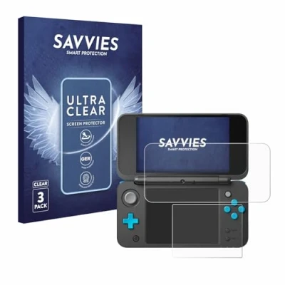 Afbeelding van Savvies (6 Stuks) Schermbeschermer voor New Nintendo 2DS XL Screen Protector Ultra Transparant