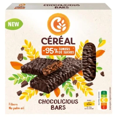 Afbeelding van Céréal Chocolicious Bars (3x23 gr)