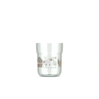 Afbeelding van Mepal Mio kinderglas 250 ml Makkelijk vast te houden Kinderservies Little Farm