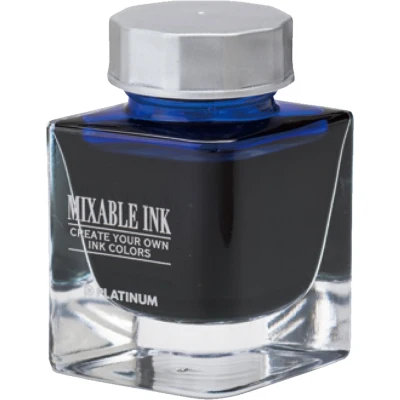 Afbeelding van Platinum Mix Free inktfles, Aurora, 20 ml, blauw