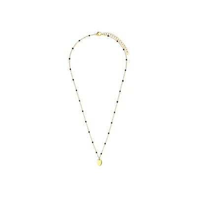 Afbeelding van Lucardi Modern Basic Ketting goldcoloured, Dames, Maat: One Size, Gold/coloured