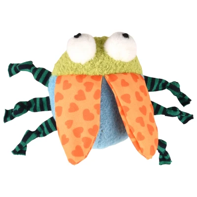 Afbeelding van Flamingo Yowly Kever Kattenspeelgoed 13 cm Multi Color