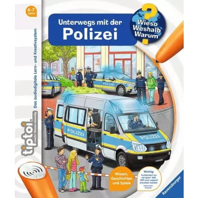 Afbeelding van tiptoi® Wieso? Weshalb? Warum? Unterwegs mit der Polizei: 10