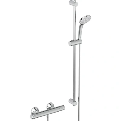Afbeelding van Ideal Standard CeraTherm T25 douchethermostaat 150 mm met glijstang