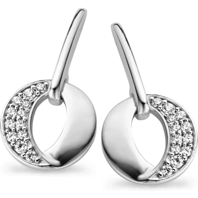 Afbeelding van Orphelia Oorbel Zirconium Sterling Zilver 925