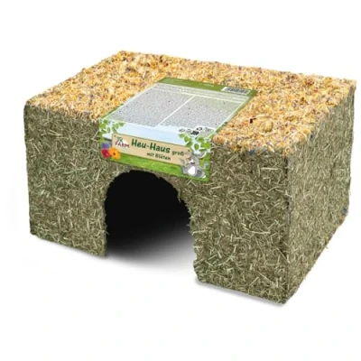 Afbeelding van JR Boerderij Hooi Huis Bloem Medium 300 g