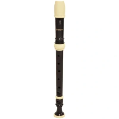 Afbeelding van Chord dbr7 bc sopraanblokfluit barok recorder zwart/crème