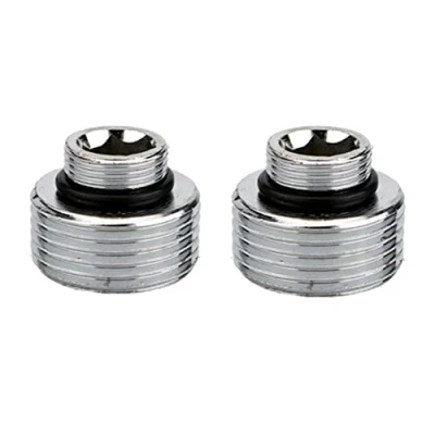 Afbeelding van Messing kraanadapter, buitendraad badkamer kraan beluchter connector voor gootsteen waterzuiveraar adapter (M14 X G1/2 inch)