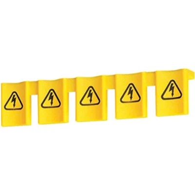 Afbeelding van Hager KZ059 afscherming aansluitrail set van 5