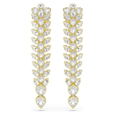 Afbeelding van Swarovski dames Idyllia oorstekers met kristal in de kleur Goud