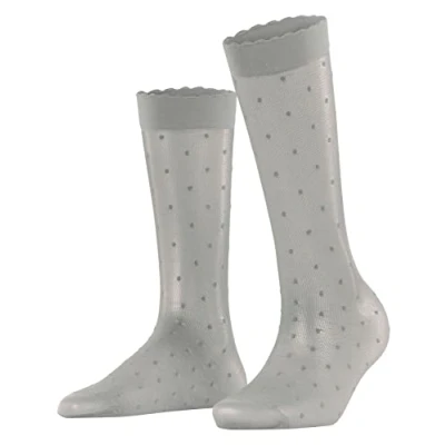 Afbeelding van Falke DOT 15 Denier Transparent MATT Kniekousen, Dames, Maat: 35 38, Lunar
