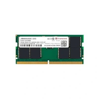 Afbeelding van Transcend JetMemory JM4800ASE 32G geheugenmodule 32 GB 1 x DDR5 4800 MHz