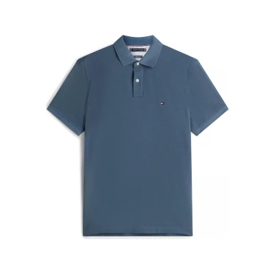 Afbeelding van Tommy Hilfiger Regular Poloshirt, Heren, Maat: 3XL, Aegean sea