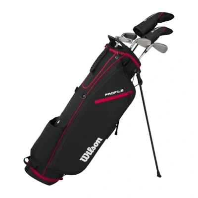 Afbeelding van Wilson PROFIEL HALF SET HEREN GRA