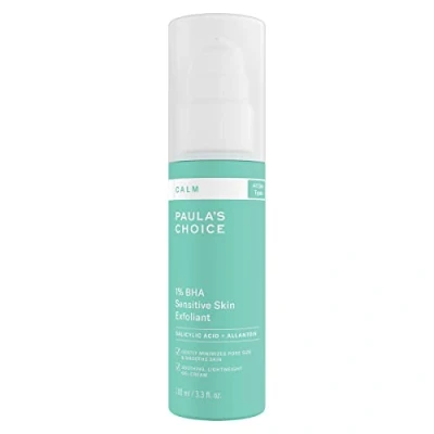Afbeelding van Paula&#039;s Choice CALM 1% BHA Exfoliant Exfolieert het Gezicht met Salicylzuur Verkleint Poriën &amp; Vermindert Roodheid voor de Gevoelige Huid Alle Huidtypen 100 ml
