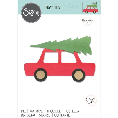 Afbeelding van Sizzix Bigz Plus Die Car &amp; Tree 665351 Olivia Rose (07 21)